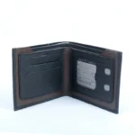 Wolveyes Handmade Genuine Leather Wallet – Slim & Stylish with Multiple Card Slots and Cash Compartments for Men wolveyes