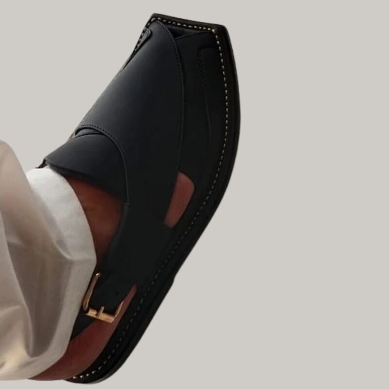 Peshawar Zalmi Leather Chappal