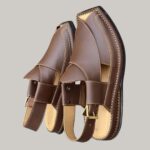 Peshawar Zalmi Leather Chappal Pepsi 1 wolveyes