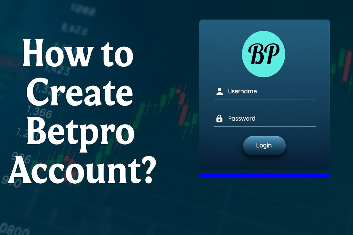 BetPro Exchange – Login, Account Creation, and Platform Overview