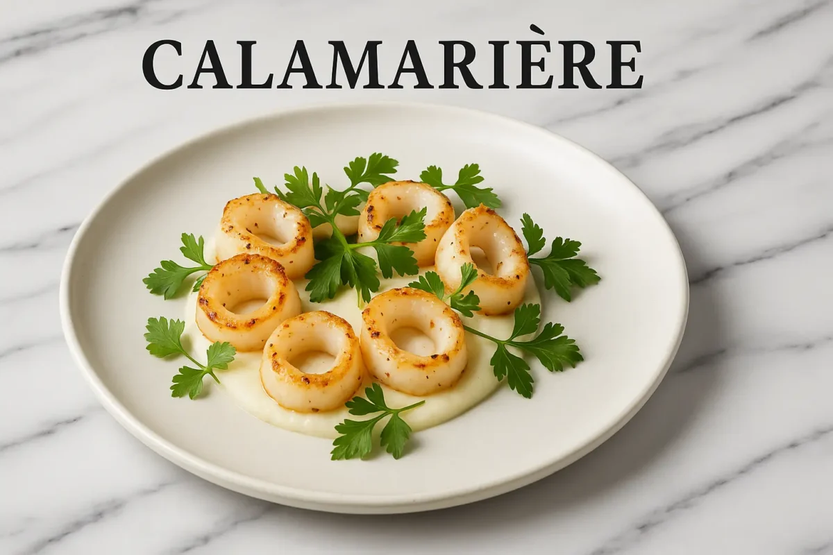 Calamariere (Calamari)—Cooking...
