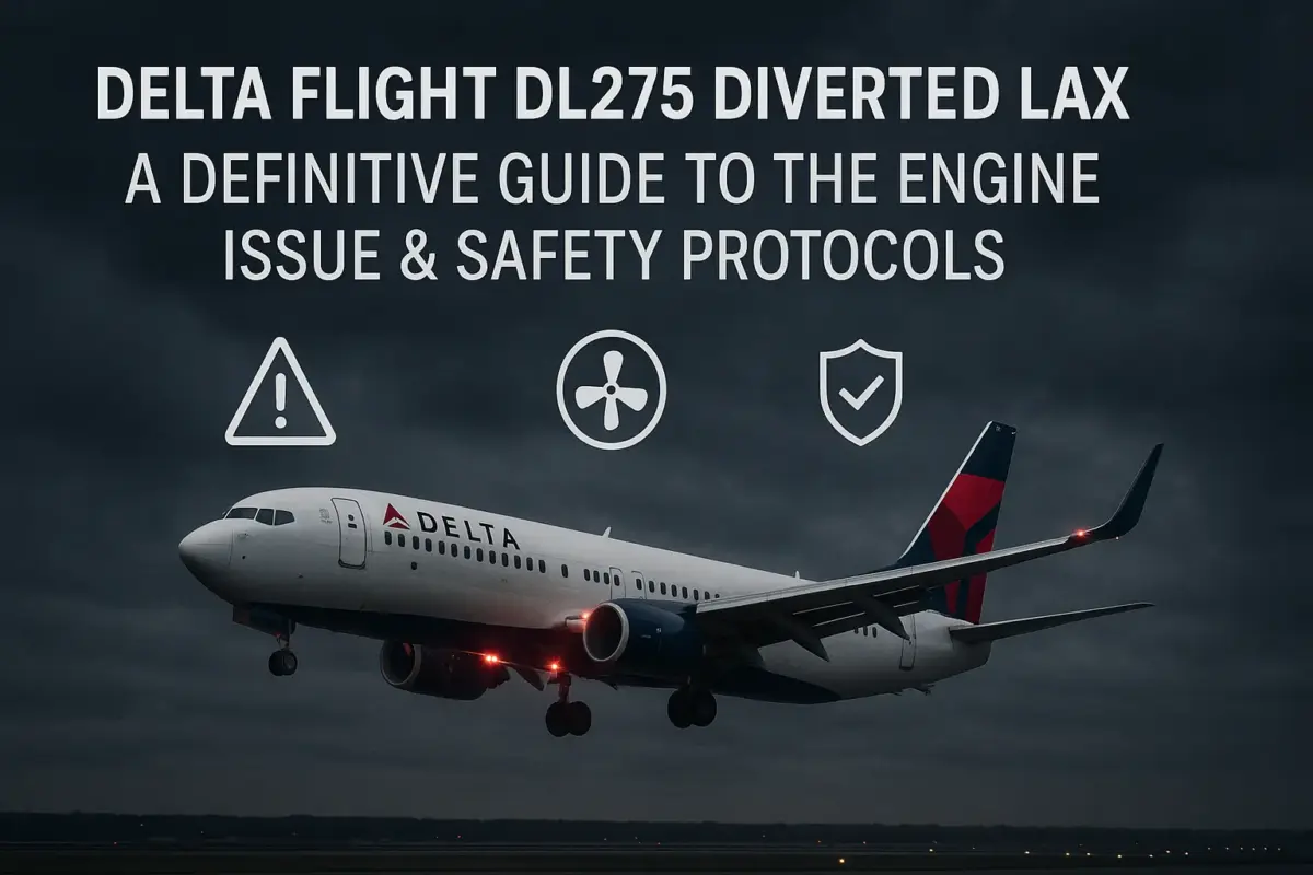 Delta Flight DL275 Diverted LAX A Definitive Guide to the Engine Issue & Safety Protocols
