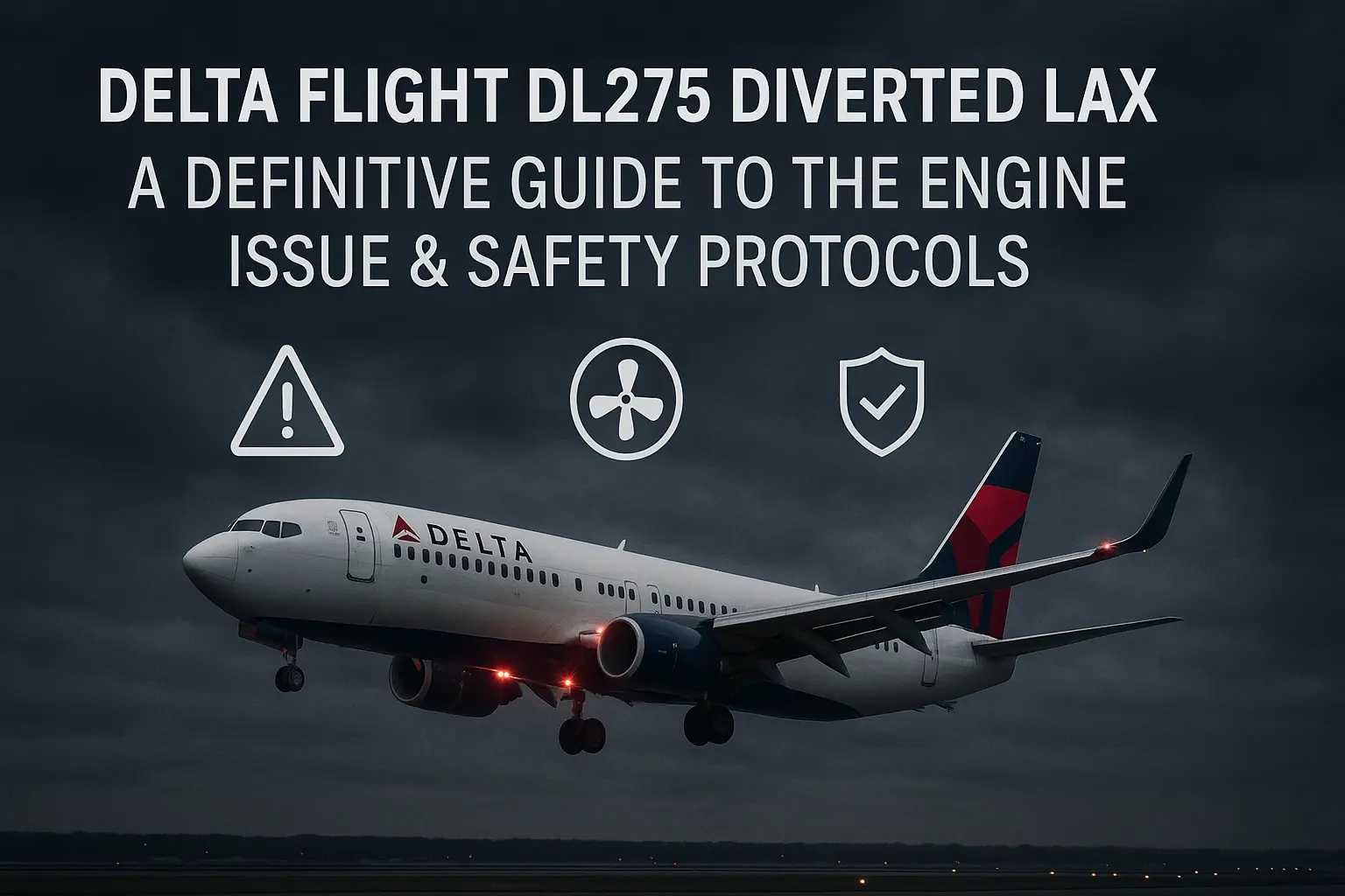 Delta Flight DL275 Diverted LAX A Definitive Guide to the Engine Issue & Safety Protocols