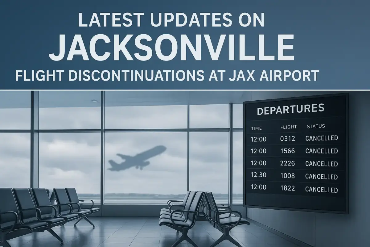 Latest Updates on Jacksonville Flight Discontinuations at JAX Airport