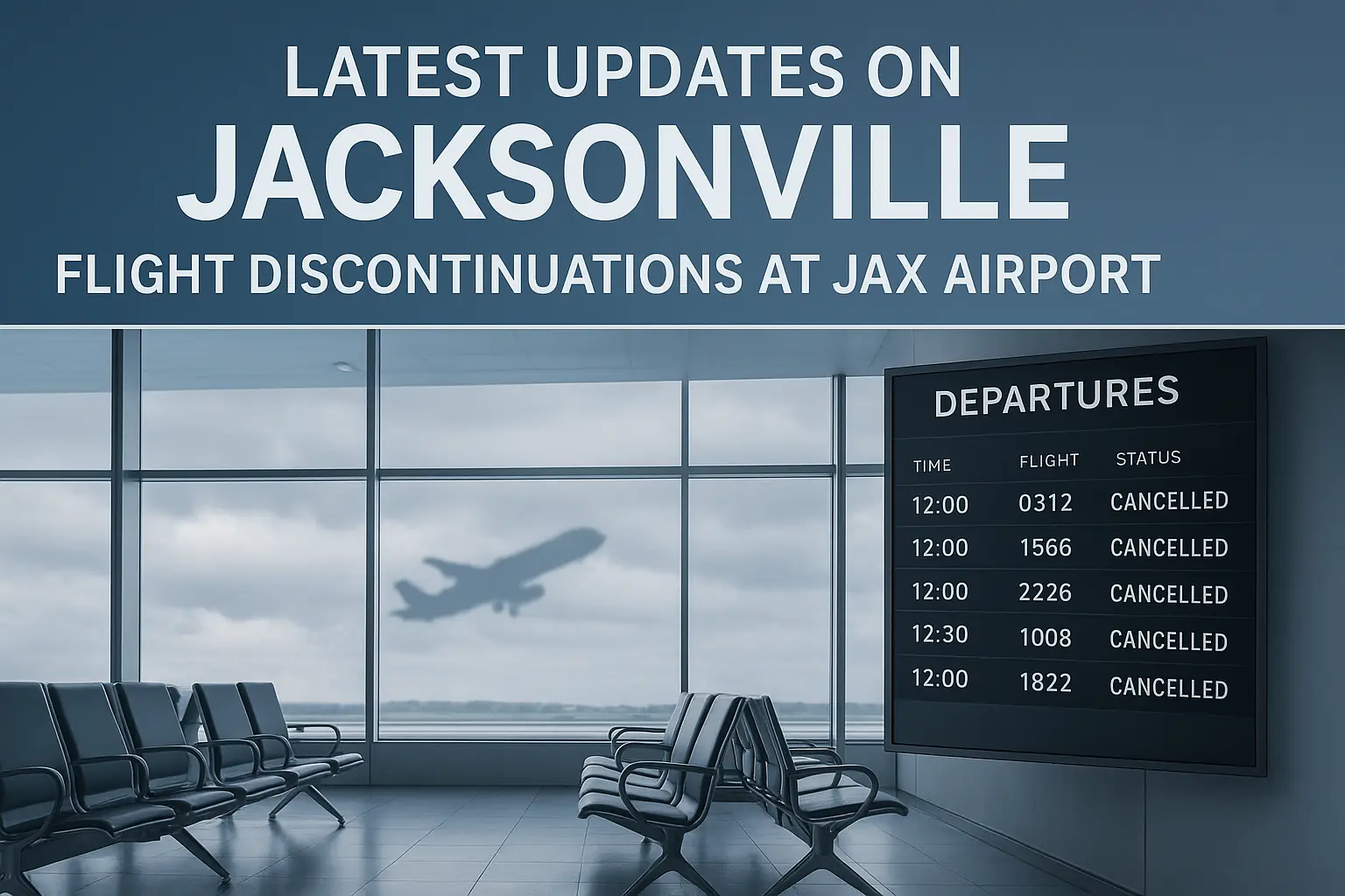 Latest Updates on Jacksonville Flight Discontinuations at JAX Airport